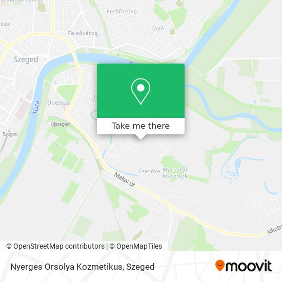 Nyerges Orsolya Kozmetikus map