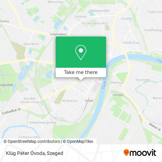Klúg Péter Óvoda map