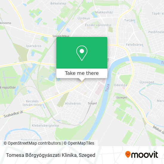 Tomesa Bőrgyógyászati Klinika map