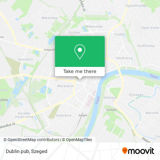 Dublin pub map