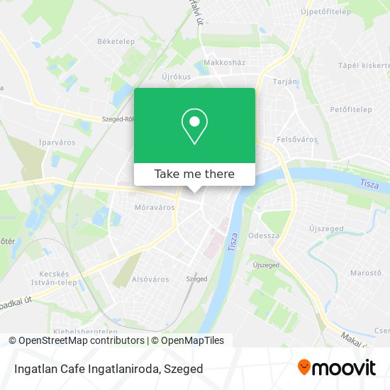 Ingatlan Cafe Ingatlaniroda map
