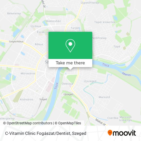C-Vitamin Clinic Fogászat / Dentist map