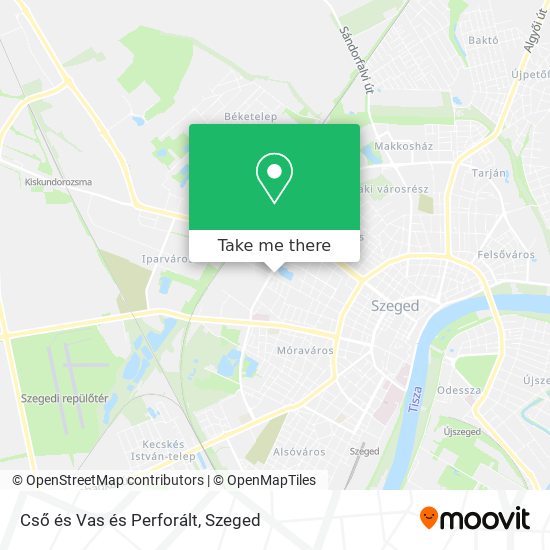 Cső és Vas és Perforált map