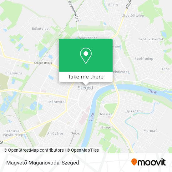 Magvető Magánóvoda map