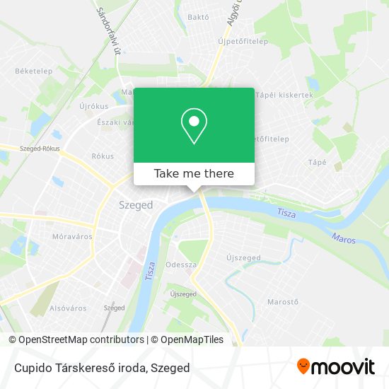 Cupido Társkereső iroda map