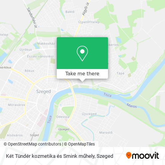 Két Tündér kozmetika és Smink műhely map