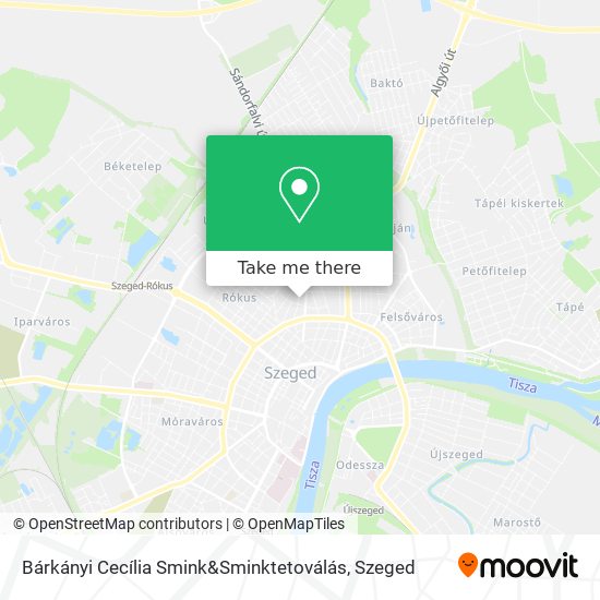 Bárkányi Cecília Smink&Sminktetoválás map