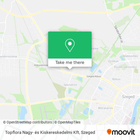 Topflora Nagy- és Kiskereskedelmi Kft map