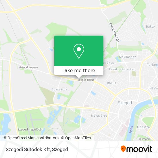 Szegedi Sütödék Kft map