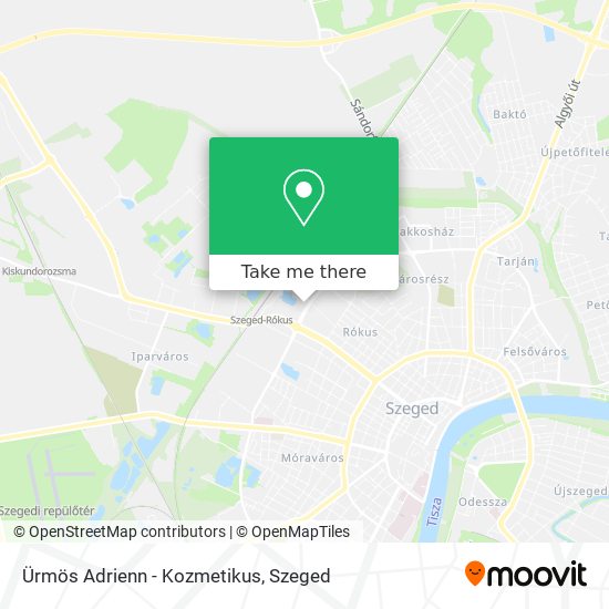 Ürmös Adrienn - Kozmetikus map
