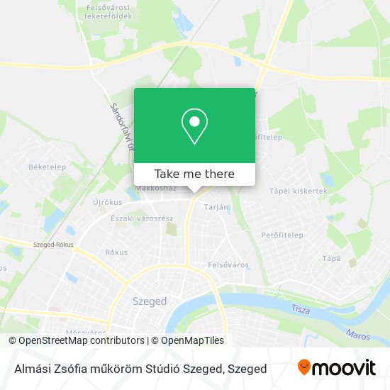 Almási Zsófia műköröm Stúdió Szeged map