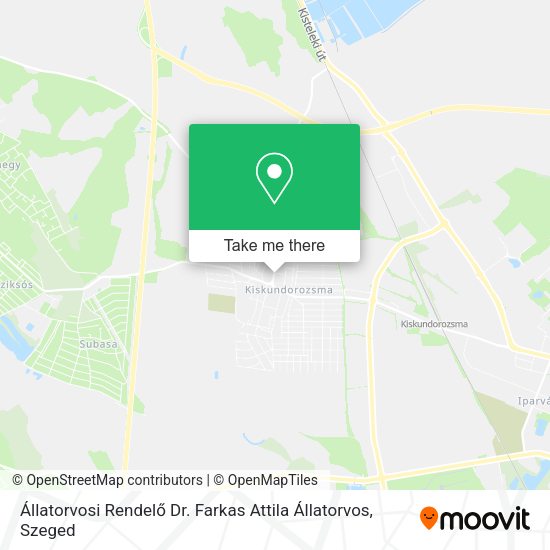 Állatorvosi Rendelő Dr. Farkas Attila Állatorvos map
