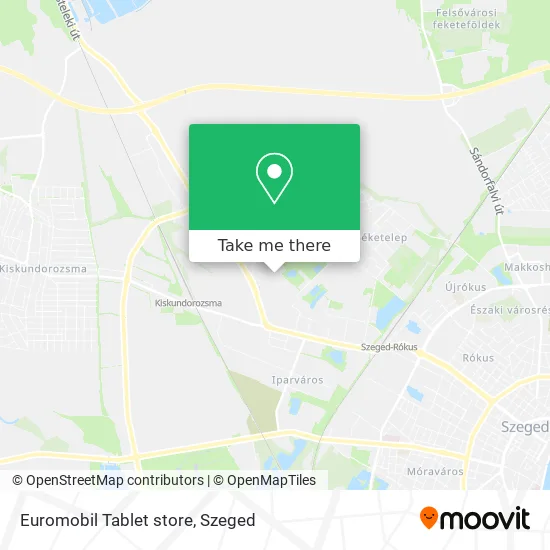 Euromobil Tablet store map
