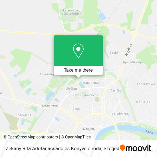 Zékány Rita Adótanácsadó és Könyvelőiroda map