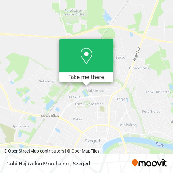 Gabi Hajszalon Mórahalom map