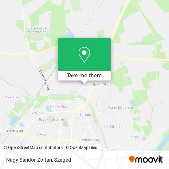 Nagy Sándor Zoltán map
