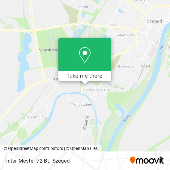 Inter-Mester 72 Bt. map