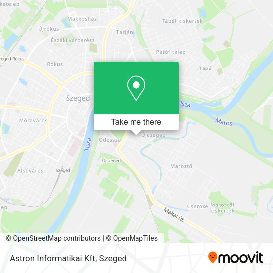 Astron Informatikai Kft map