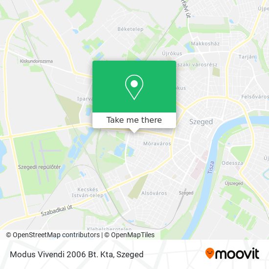 Modus Vivendi 2006 Bt. Kta map