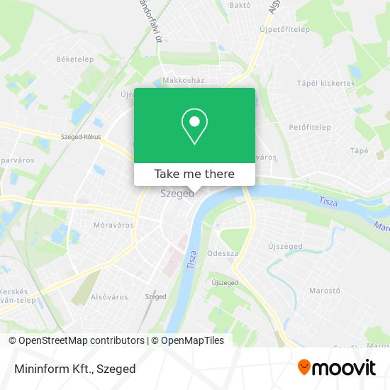 Mininform Kft. map