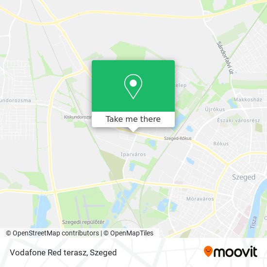 Vodafone Red terasz map