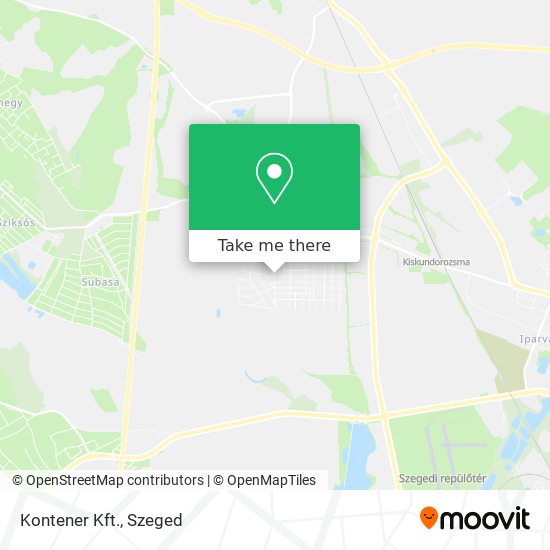 Kontener Kft. map