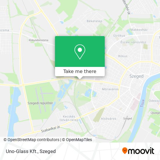 Uno-Glass Kft. map