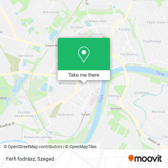 Férfi fodrász map