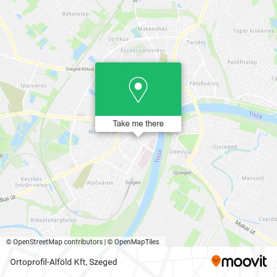 Ortoprofil-Alföld Kft map