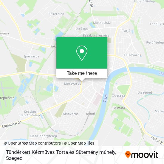 Tündérkert Kézműves Torta és Sütemény műhely map