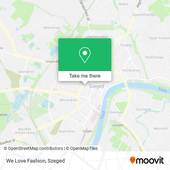 We Love Fashion map