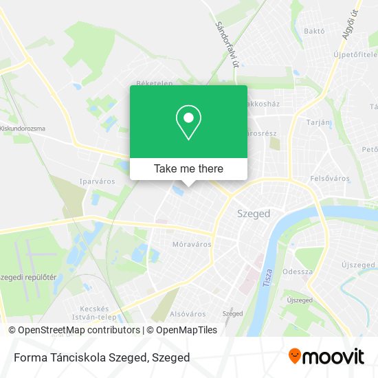 Forma Tánciskola Szeged map