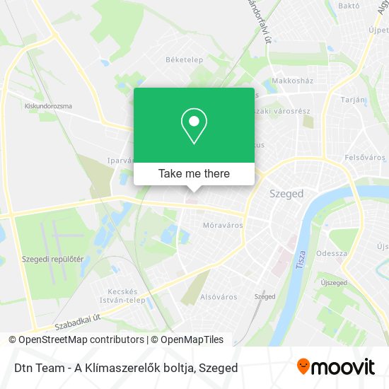 Dtn Team - A Klímaszerelők boltja map