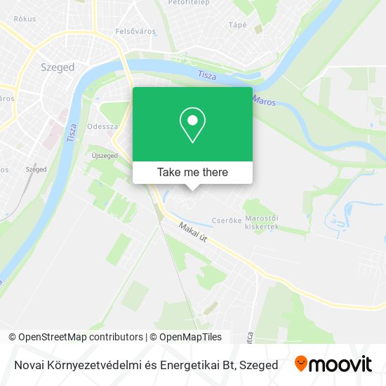 Novai Környezetvédelmi és Energetikai Bt map
