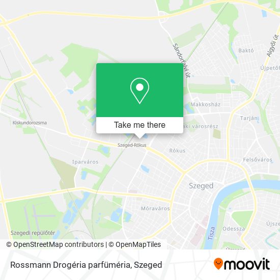 Rossmann Drogéria parfüméria map