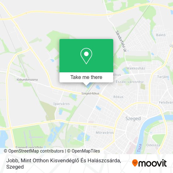 Jobb, Mint Otthon Kisvendéglő És Halászcsárda map