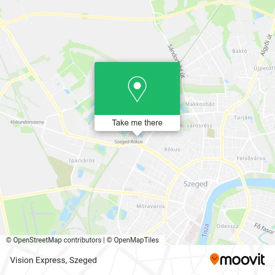 Vision Express map