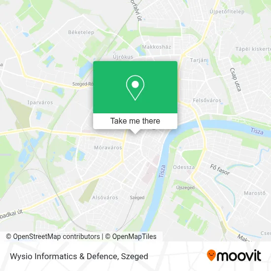Wysio Informatics & Defence map