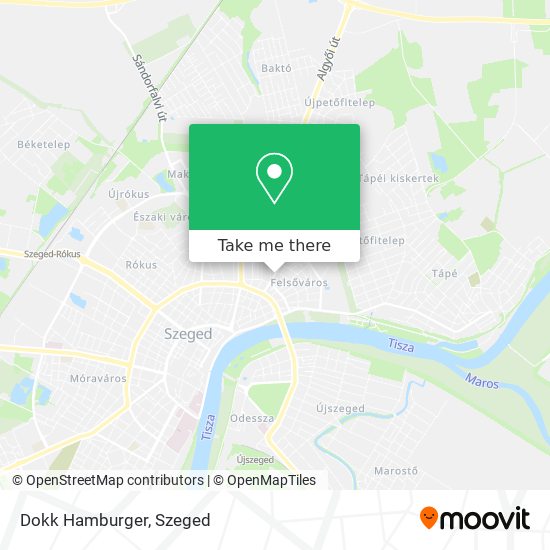 Dokk Hamburger map