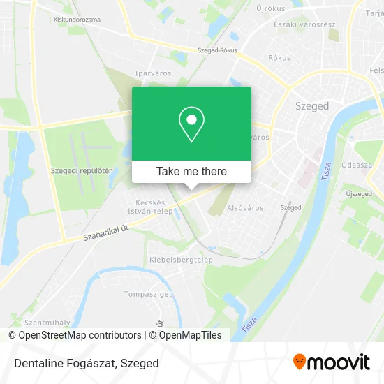 Dentaline Fogászat map