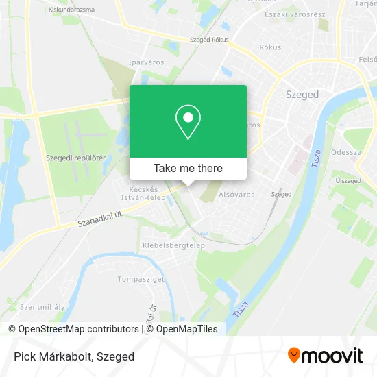 Pick Márkabolt map