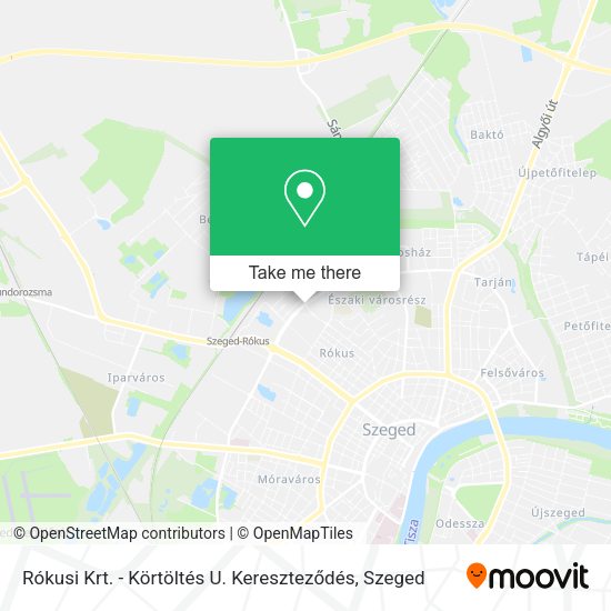 Rókusi Krt. - Körtöltés U. Kereszteződés map
