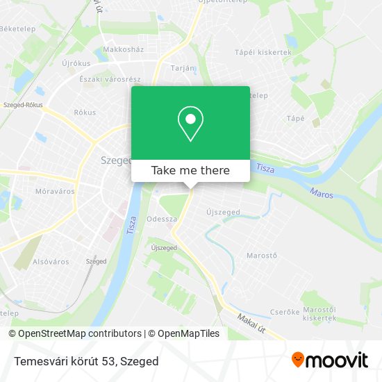 Temesvári körút 53 map