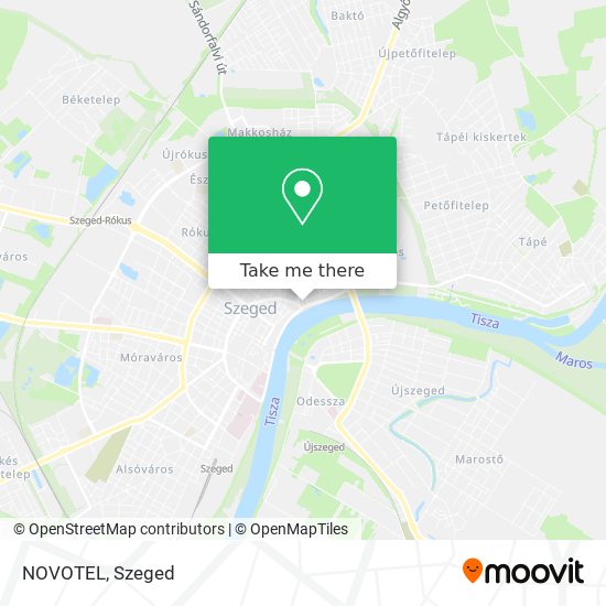 NOVOTEL map