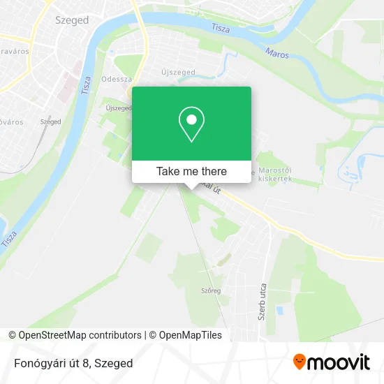 Fonógyári út 8 map