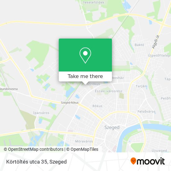 Körtöltés utca 35 map