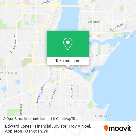 Edward Jones - Financial Advisor: Troy A Noel map