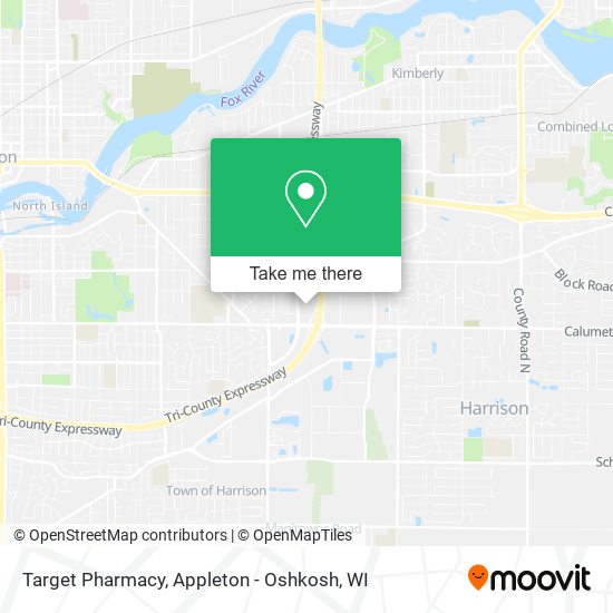Target Pharmacy map