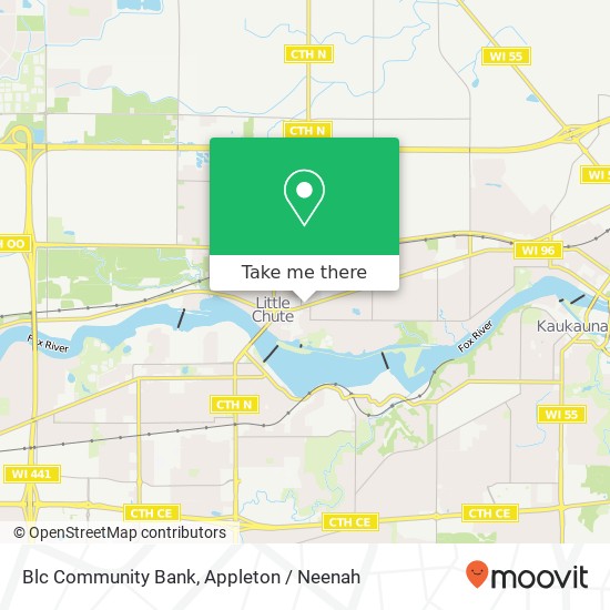 Blc Community Bank map