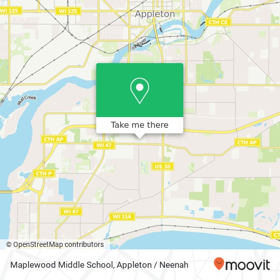 Maplewood Middle School map